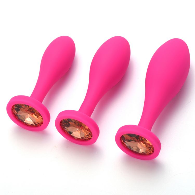 Silicone Butt Plug for sex toy