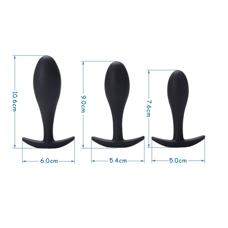 Silicone Butt Plug for sex toy