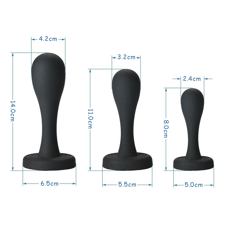 Silicone Butt plug for sex toys