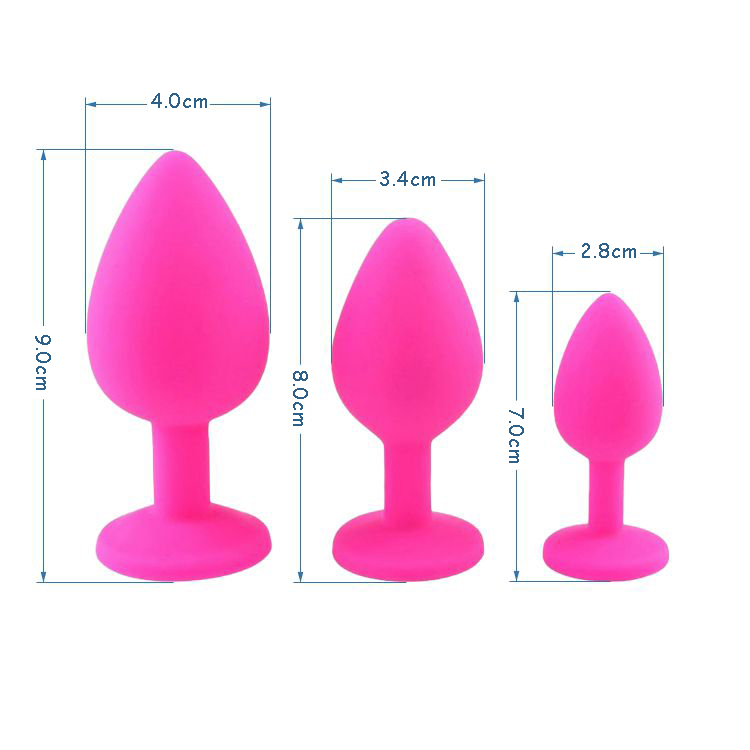silicone tail plug for sex toys