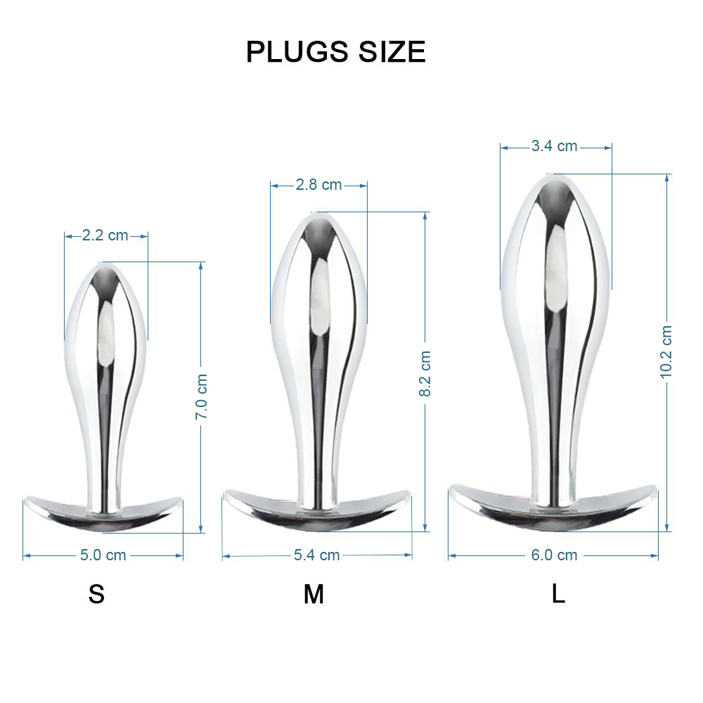 Metal anal plug 